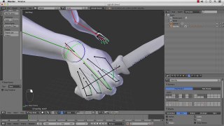 First Person Rigged Animations in Blender 2.71