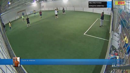 Faute de Jérémie  - MELTING POTES Vs ATHLETIC KINIKTOU - 20/03/18 19:00 - LIGUE 2