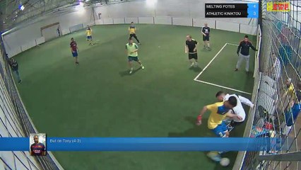 But de Tony (4-3) - MELTING POTES Vs ATHLETIC KINIKTOU - 20/03/18 19:00 - LIGUE 2
