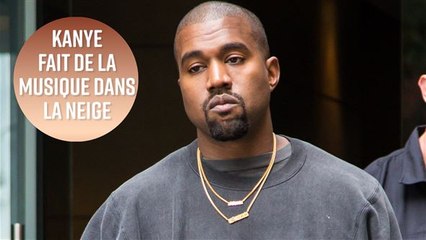 Kanye West travaille sur un nouveau projet au ski
