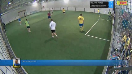But de David (5-6) - MELTING POTES Vs ATHLETIC KINIKTOU - 20/03/18 19:00 - LIGUE 2