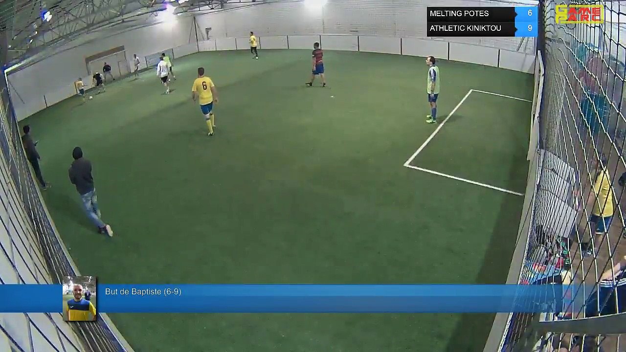 But de Baptiste (6-9) - MELTING POTES Vs ATHLETIC KINIKTOU - 20/03/18 19:00 - LIGUE 2