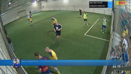 But de Vincent (7-11) - MELTING POTES Vs ATHLETIC KINIKTOU - 20/03/18 19:00 - LIGUE 2