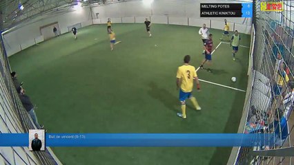 But de vincent (8-13) - MELTING POTES Vs ATHLETIC KINIKTOU - 20/03/18 19:00 - LIGUE 2