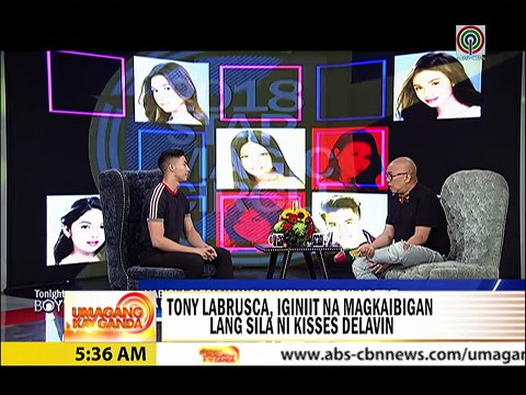 UKG: Tony, iginiit na magkaibigan lang sila ni Kisses