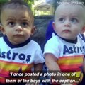 These adorable twins were born with different skin tones! ♥️