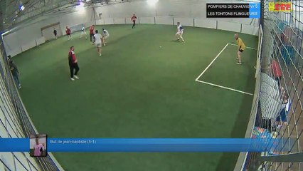 But de jean-baptiste (5-1) - POMPIERS DE CHAUVIGNY Vs LES TONTONS FLINGUEURS - 20/03/18 20:00
