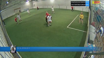 But de Jérôme  (6-1) - POMPIERS DE CHAUVIGNY Vs LES TONTONS FLINGUEURS - 20/03/18 20:00 - LIGUE 2