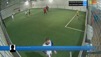 But de Emmanuel (8-2) - POMPIERS DE CHAUVIGNY Vs LES TONTONS FLINGUEURS - 20/03/18 20:00 - LIGUE 2