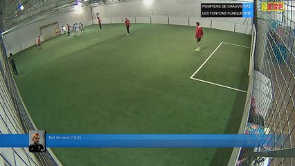 But de louis (12-5) - POMPIERS DE CHAUVIGNY Vs LES TONTONS FLINGUEURS - 20/03/18 20:00 - LIGUE 2