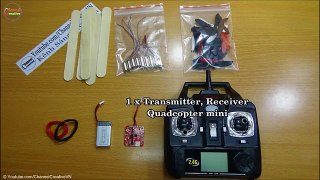 Nasıl Mini Racer Quadcopter kullanım Popsicle sopa yapmak için