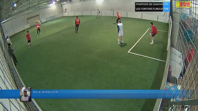 But de Jérôme (14-5) - POMPIERS DE CHAUVIGNY Vs LES TONTONS FLINGUEURS - 20/03/18 20:00 - LIGUE 2