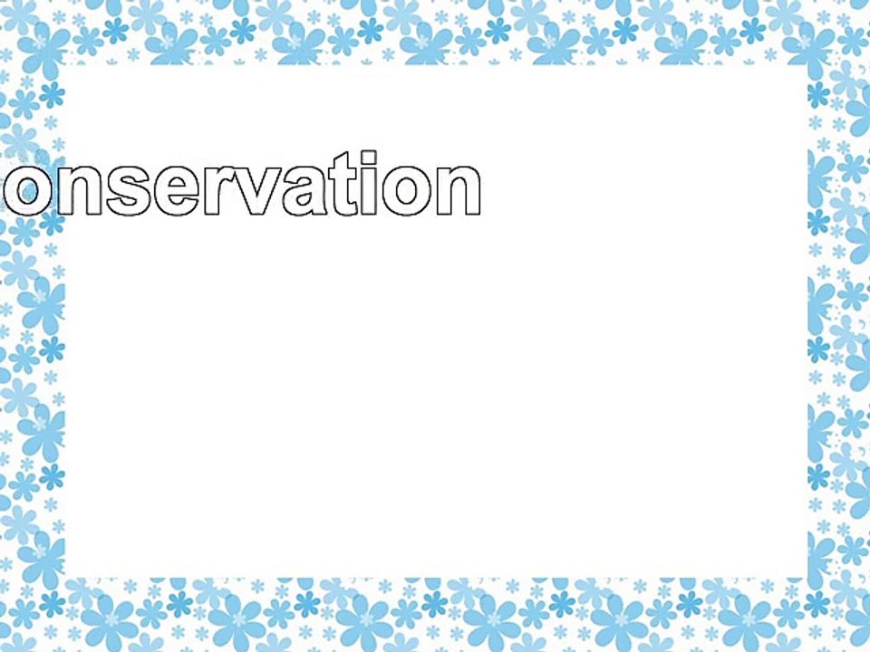 Conservation 4054eba3