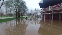Tunca Nehri Debisi Yine Yükselmeye Başladı