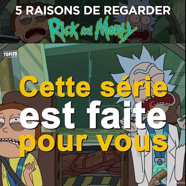 Tu n'as pas encore regardé "Rick and Morty" ? TIME TO GET SCHWIFTY IN HERE !