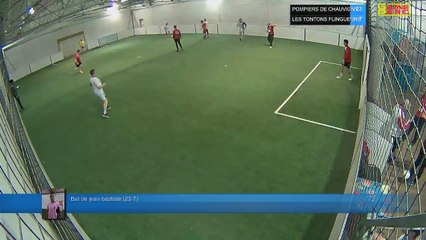 But de jean-baptiste (23-7) - POMPIERS DE CHAUVIGNY Vs LES TONTONS FLINGUEURS - 20/03/18 20:00