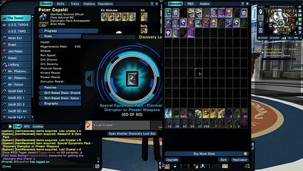 Star Trek Online - Opening 100 Discovery Lock Boxes