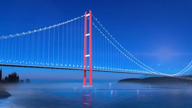 1915 Çanakkale Köprüsü'nde Geçiş Ücreti 15 Euro+KDV Olacak