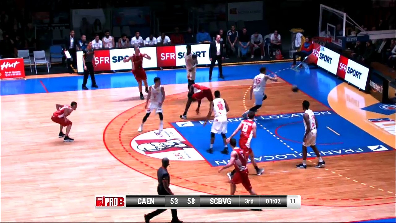 Pro B - J24 : Caen vs Saint-Chamond