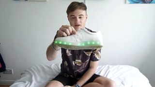 LED Simulation Light Up Shoe Review / WARNING