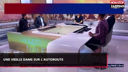 Etats-Unis : Une vieille dame sur l'autoroute en fauteuil électrique ! (vidéo)