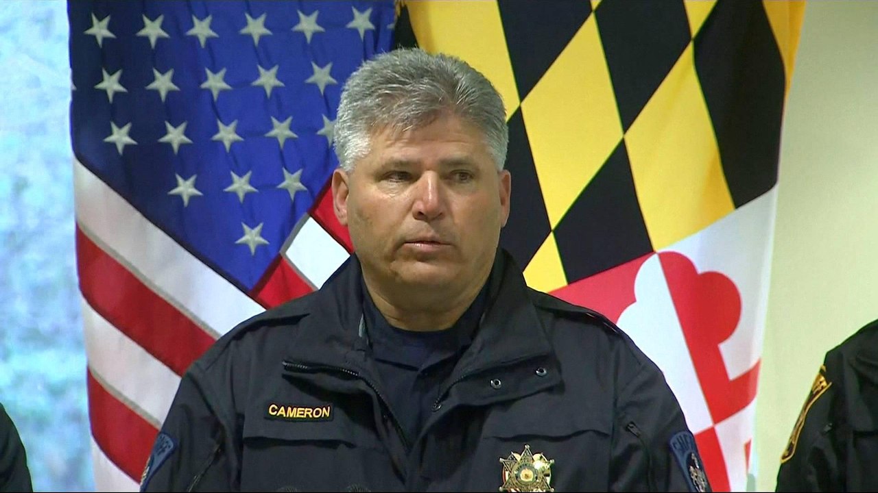Gunman dies after being shot at high school in Maryland