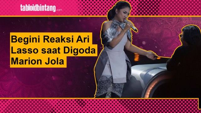 Begini Reaksi Ari Lasso saat Digoda Marion Jola
