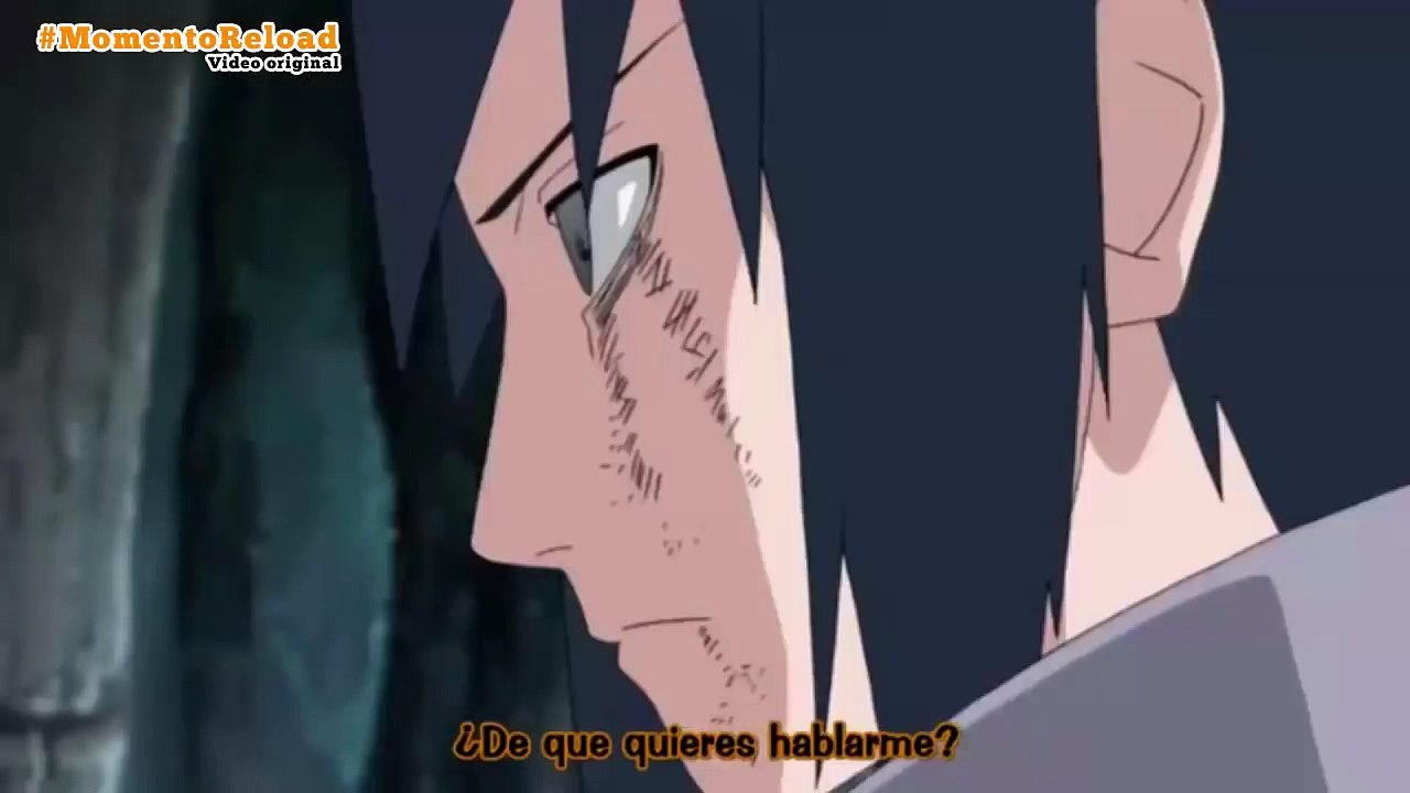 Sasuke le pide a Tobi que le trasplante los ojos de Itachi | Sub Español