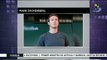 Zuckerberg admite 