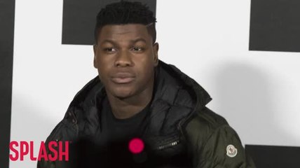 John Boyega gifted paper shredder