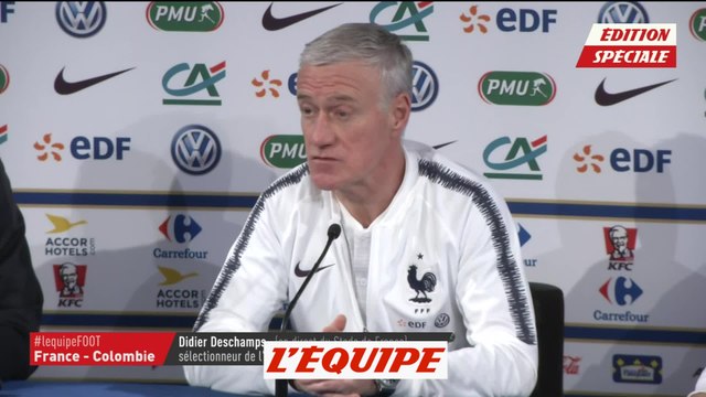 «Être ici fait du bien à Paul Pogba» - Foot - Bleus - Deschamps