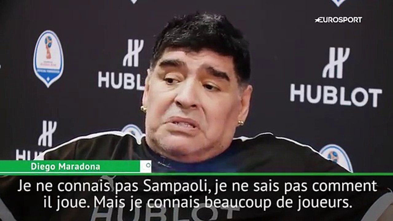 Diego Maradona et les chances de l'Argentine en Coupe du monde