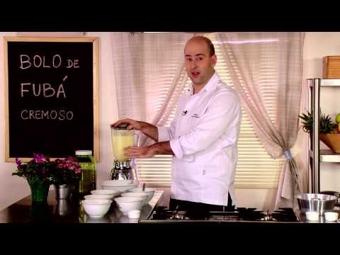 Bolo de fubá cremoso - Tudo Gostoso