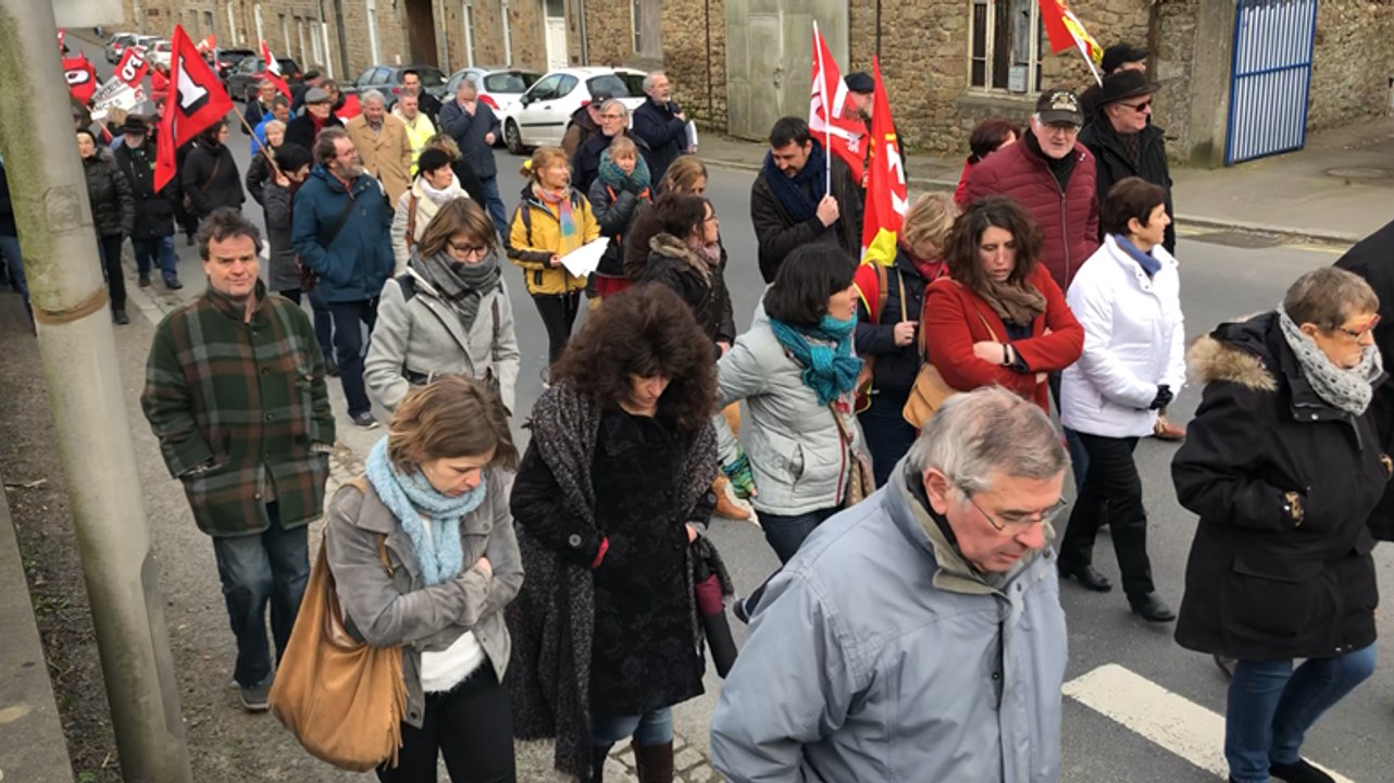 Mobilisation à Avranches : 200 manifestants