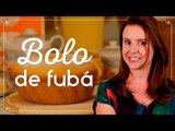 Bolo de fubá com erva doce — TudoEmFamília