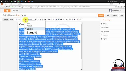 Blogger training Lesson 05