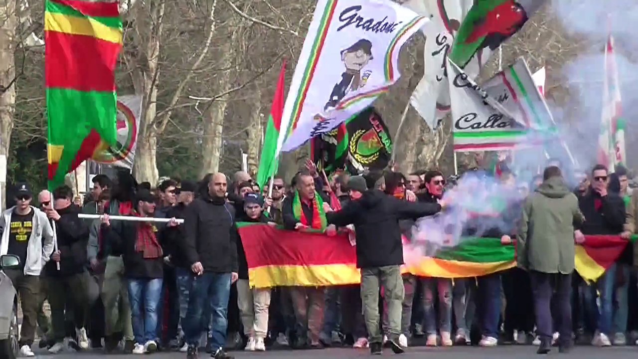 Corteo Ultras Curva Nord Ternana