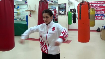 Şampiyon boksçu hedef büyüttü - ZONGULDAK