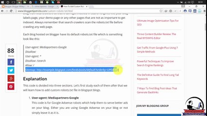 Blogger training Lesson 11