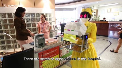 Robots for nurses: Bangkok hospital offers glimpse into future of healthcare