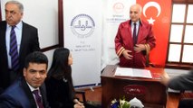 Malatya Müftülüğünde ilk resmi nikah kıyıldı