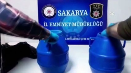 Peynir bidonunda uyuşturucu ele geçirildi - SAKARYA
