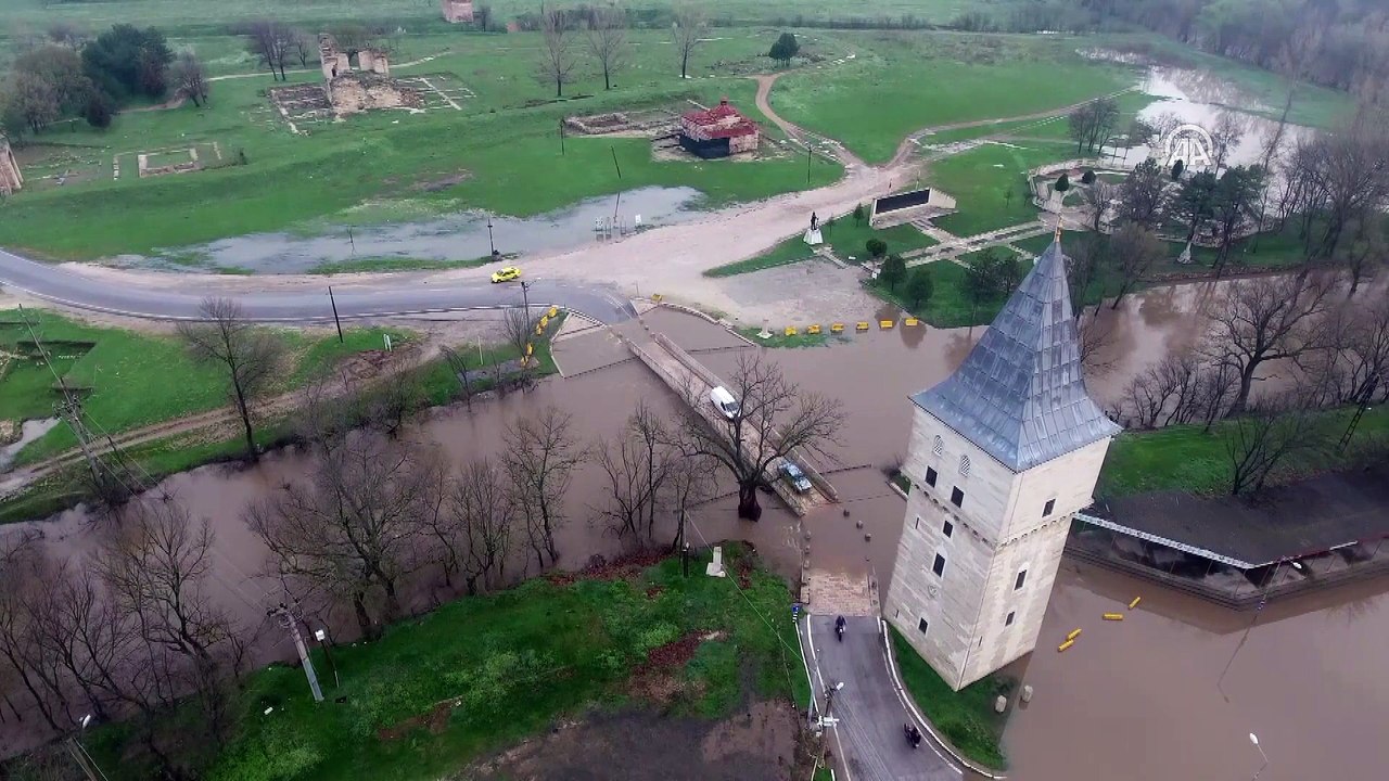Tunca Nehri debisi yine yükselmeye başladı - EDİRNE