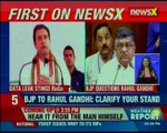 Data leaks stings Rahul Gandhi; BJP questions Cambridge analytica alleged link