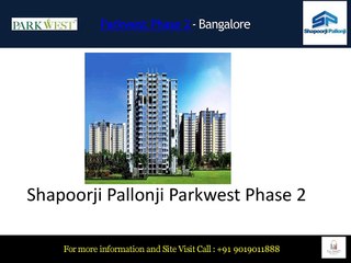 Shapoorji Parkwest phase 2