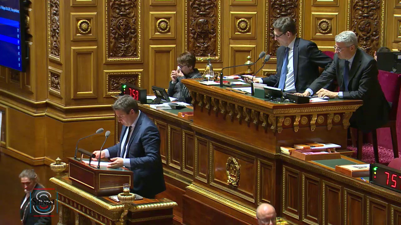 Interventions au Sénat