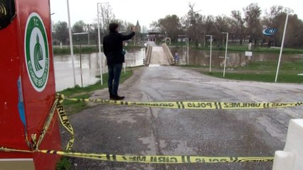 Tunca Nehri’nde ‘turuncu alarm’