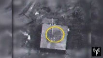 Imágenes de la Fuerza Aérea israelí del bombardeo de un reactor nuclear sirio en septiembre de 2007