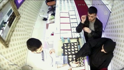 Kuyumcudaki hırsızlık güvenlik kamerasında - MUŞ