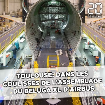 Toulouse: Dans les coulisses de l'assemblage du Beluga XL d'Airbus